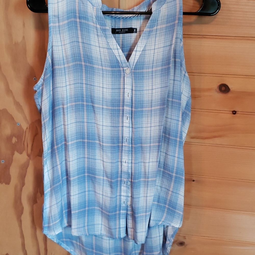 Max jeans sleeveless shirt